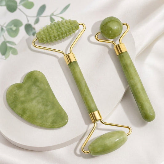 Jade Gua Sha Set